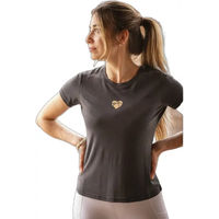 Produktbild von Pénélope Lovely Reitshirt für Damen aus Polyester in Grau oder Schwarz Größe L