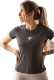 Produktbild von Pénélope Lovely Reitshirt für Damen aus Polyester in Grau oder Schwarz Grösse XS