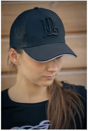 Produktbild von Pénélope Mesh Mütze aus Polyester Schwarz Unisex