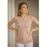 Produktbild von Pénélope Reitpolo Josie Damen aus Baumwolle XS Terrakotta Beige