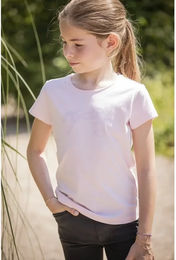 Produktbild von Pénélope Reitshirt Eden für Kids aus Baumwolle Rosa 14 Jahre