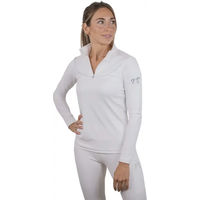 Produktbild von Pénélope Reitshirt Toscane Damen Weiß Polyamid Größe M