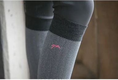 Produktbild von Pénélope Reitsocken Grafik Unisex Nylon Größe 34/36