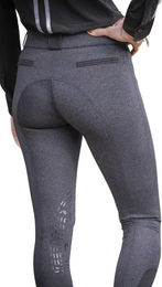 Produktbild von Pénélope Romy Reithose Damen mit Mid Grip in Grau