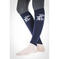 Produktbild von Pénélope Turniersocken für Damen aus Baumwolle Blau Weiß Größe 36/41