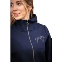 Produktbild von Pénélope Tweeny Reitjacke Damen mit Strass in Schwarz Marine Blau