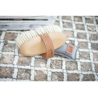 Produktbild von Pénélope Weichhaarige Bürste für Pferde aus Holz in Beige Größe L