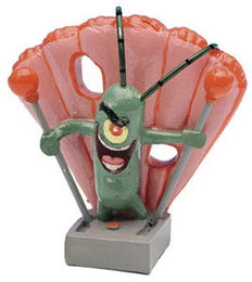 Produktbild von Penn Plax Aquariendekofigur Plankton Höhle in Bunt und Grün 5 cm - 1 Stk.