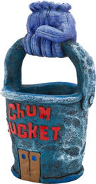 Produktbild von Penn Plax Chum Bucket Plankton Eimer Figur und Höhle aus Kunststoff Blau - 1 Stk.