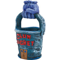 Produktbild von Penn Plax Chum Bucket Plankton Eimer Figur und Höhle aus Kunststoff Blau - 1 Stk.