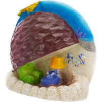 Produktbild von Penn Plax Patrick's Steinhöhle Figur und Höhle für Fische in Braun und Bunt - 1 Stk.