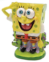 Produktbild von Penn Plax SpongeBob Aquariendekofigur mit Höhle für Fische 5 cm - 1 Stk.