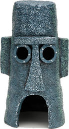 Produktbild von Penn Plax Thaddäus Höhle und Figur in Blau - 1 Stk.