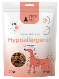 PEPE VET Hypoallergenic Insect Hundeleckerli 70g – Bild 1 von 1