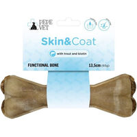 Produktbild von PEPE VET Vet Skin & Coat Knochen Rinderhaut mit Forelle für Hunde 70g