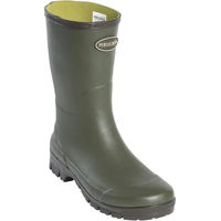 Produktbild von PERCUSSION Marly Jersey Gummistiefel für Herren aus Naturkautschuk wasserdicht Grün Größe 46