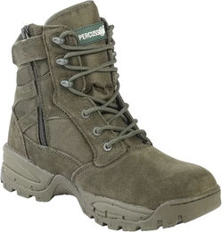 Percussion Megatech EVO 6'' Jagdstiefel aus Leder in Oliv und Grün – Bild 1 von 1