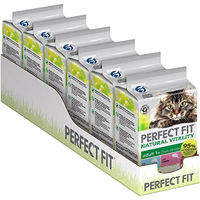 Produktbild von Perfect Fit Adult 1+ Premium Katzenfutter Nass mit Hochseefisch und Lachs getreidefrei 36x50g