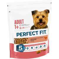 Produktbild von Perfect Fit Adult Hundefutter für kleine Rassen mit Rind ohne Farb- und Aromastoffe 10 kg