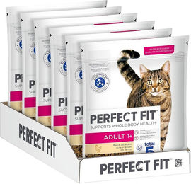 Perfect Fit Adult Trockenfutter für erwachsene Katzen mit Huhn 750g 6 Beutel – Bild 1 von 1
