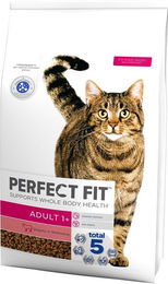 Perfect Fit Adult Trockenfutter für ausgewachsene Katzen mit Rind für Haut und Fell 7 kg - 7 kg – Bild 1 von 8