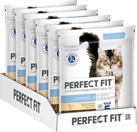 Perfect Fit Junior Trockenfutter für Kitten mit Huhn 750 g (6 Beutel) – Bild 1 von 1