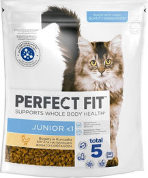 Perfect Fit Junior Trockenfutter mit Huhn für Kitten 750 g Sensitive - 750 g – Bild 1 von 2