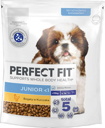 Perfect Fit Junior Trockenvollnahrung mit Huhn für Welpen kleiner Rassen 825g - 3 x 825 g – Bild 1 von 3