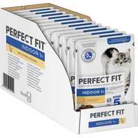 Produktbild von Perfect Fit Katze Nassfutter Indoor Huhn 12 x 85g ohne Konservierungsstoffe und Aromastoffe