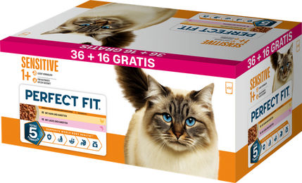 Perfect Fit Katze Nassfutter Sensitive 1+ Portionsbeutel 52 g – Bild 1 von 1
