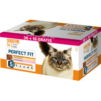 Produktbild von Perfect Fit Katze Nassfutter Sensitive 1+ Portionsbeutel 52 g