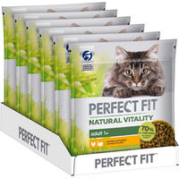 Produktbild von Perfect Fit Katze Natural Vitality Adult 1+ mit Huhn und Truthahn 6x650g