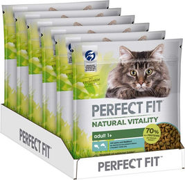 Perfect Fit Katze Natural Vitality Adult 1+ mit Lachs und Weißfisch 6x650g – Bild 1 von 1