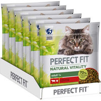 Produktbild von Perfect Fit Katze Natural Vitality Adult 1+ mit Rind und Huhn 6x650g