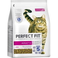 Produktbild von Perfect Fit Katzenfutter Adult mit Lachs 2x2,8 kg - 2 x 2,8 kg