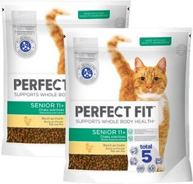 Perfect Fit Katzenfutter Senior 11+ mit Huhn 2x2,8 kg – Bild 1 von 3