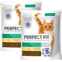 Produktbild von Perfect Fit Katzenfutter Senior 11+ mit Huhn 2x2,8 kg
