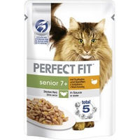 Produktbild von Perfect Fit Katzenfutter Senior 7+ mit Truthahn 12x85 g - 12 x 85 g