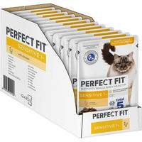 Produktbild von Perfect Fit Katzenfutter Sensitive Huhn für erwachsene Katzen 12x85g