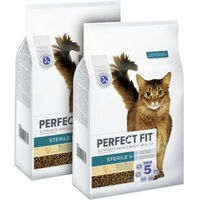 Produktbild von Perfect Fit Katzenfutter Sterilisiert mit Huhn für erwachsene Katzen 2x7 kg