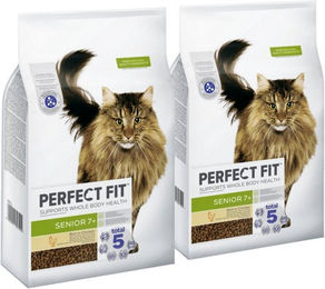 Produktbild von Perfect Fit Katzenfutter Trockenfutter Senior mit Huhn 2 x 7kg