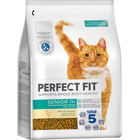 Produktbild von Perfect Fit Katzentrockenfutter Senior 11+ mit Huhn zur Gewichtskontrolle 2,8 kg - 2,8 kg