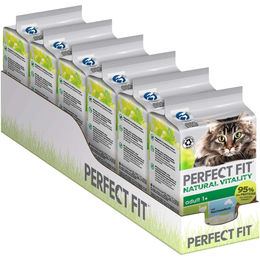 Perfect Fit Natural Vitality Adult Katzenfutter mit Truthahn und Hochseefisch 36x50g – Bild 1 von 2