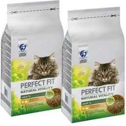 Produktbild von PERFECT FIT Natural Vitality Katzenfutter Huhn und Truthahn für alle Altersstufen 2x6 kg - 2 x 6 kg