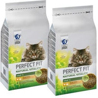 Produktbild von PERFECT FIT Natural Vitality Katzenfutter Huhn und Truthahn für alle Altersstufen 2x6 kg - 2 x 6 kg