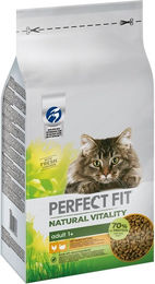 Perfect Fit Natural Vitality Trockenfutter für erwachsene Katzen mit Huhn und Truthahn 6 kg - 6 kg – Bild 1 von 9
