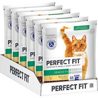 Produktbild von Perfect Fit Senior Trockenfutter für Katzen Huhn 6 x 750 g