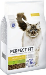 Produktbild von Perfect Fit Sensitive Katzenfutter mit Truthahn für Kitten 2x7 kg - 2 x 7 kg
