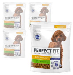 Perfect Fit Sensitive Trockenfutter Pute für erwachsene Hunde kleiner Rassen 4x825g – Bild 1 von 1