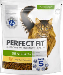 Perfect Fit Trockenfutter Huhn Senior für Katzen 750 g - 750 g – Bild 1 von 2